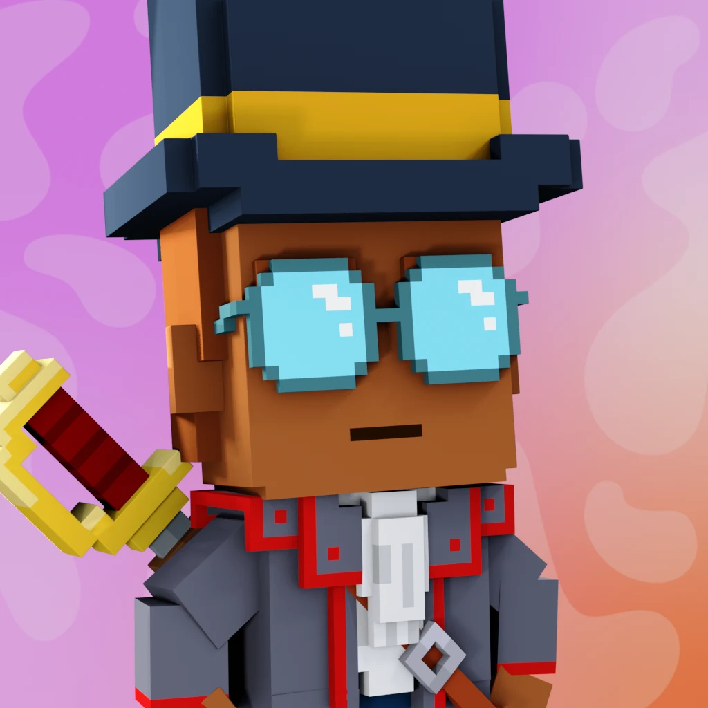 Pirate #6172 voxel render