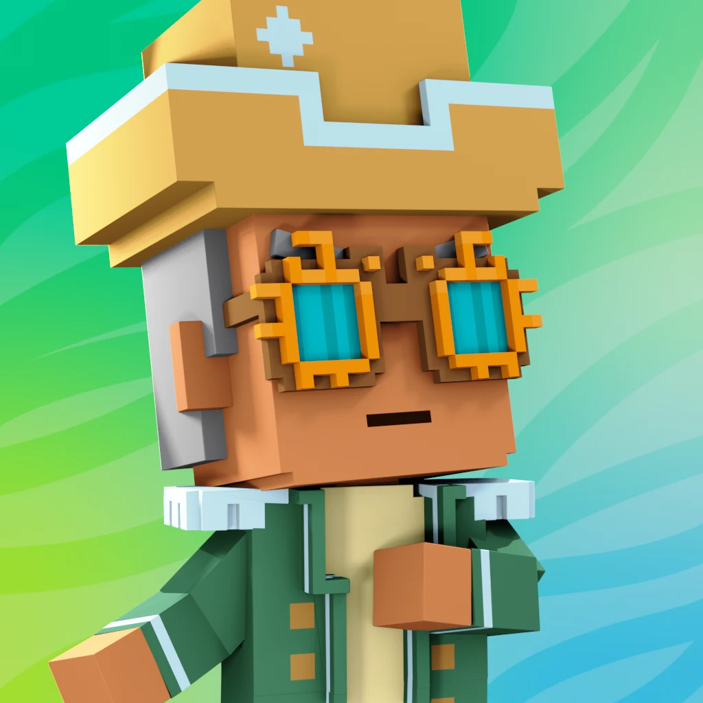 Pirate #6174 voxel render