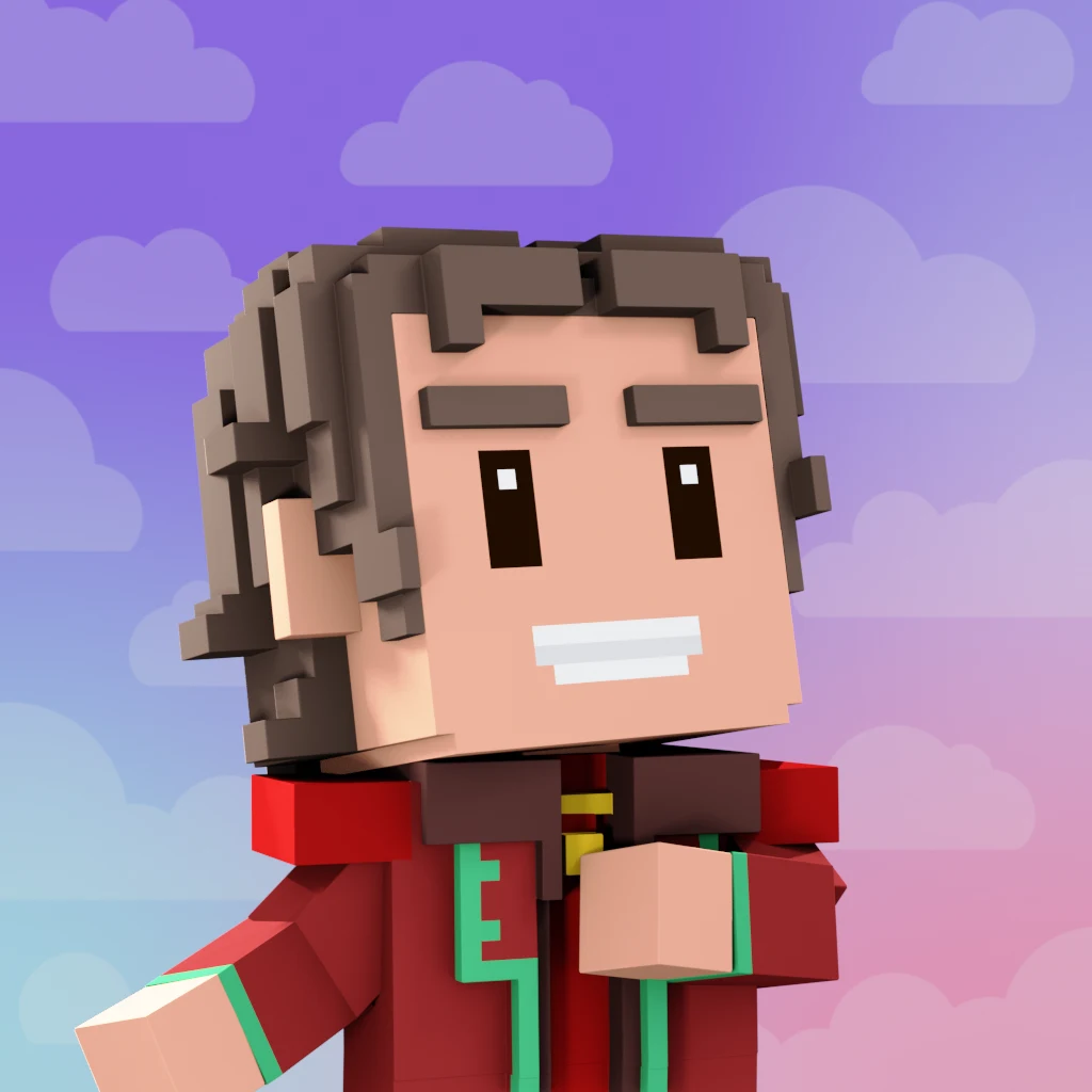 Pirate #6176 voxel render