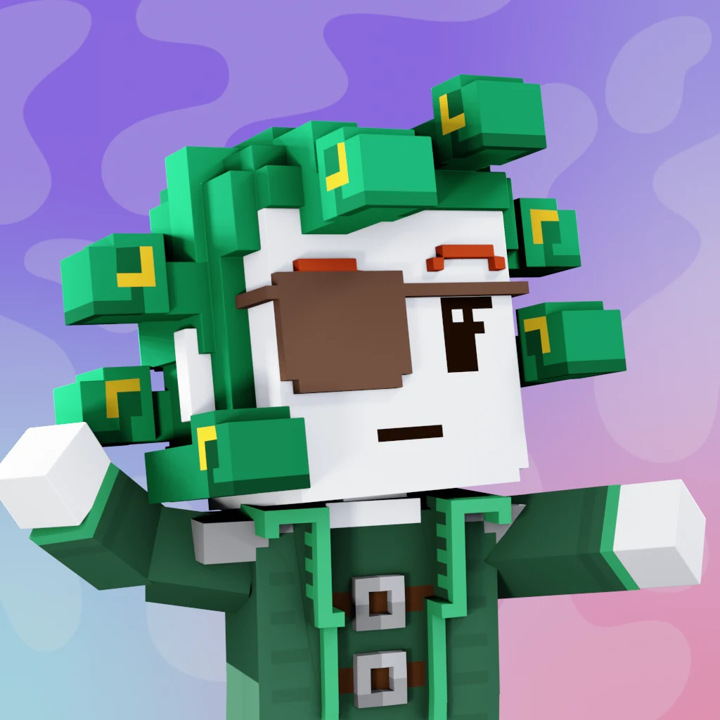 Pirate #6178 voxel render