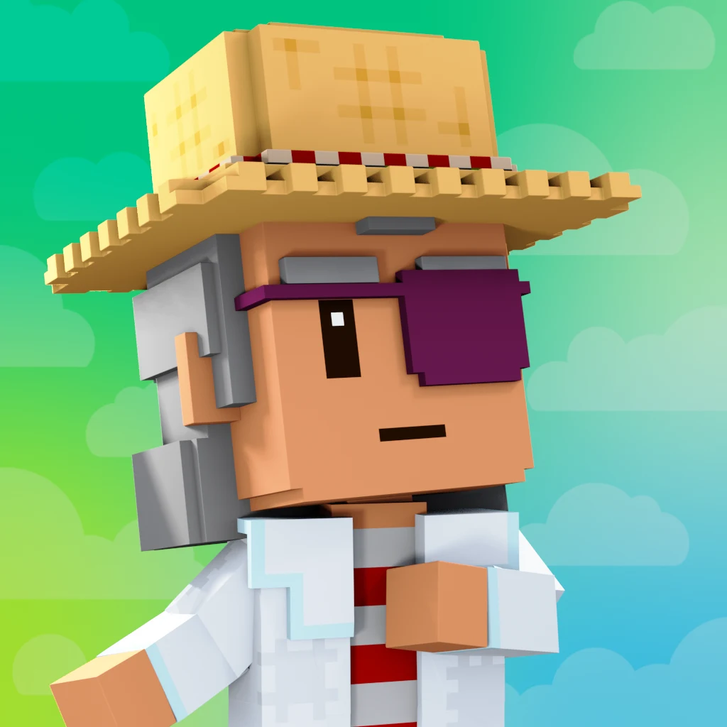Pirate #618 voxel render