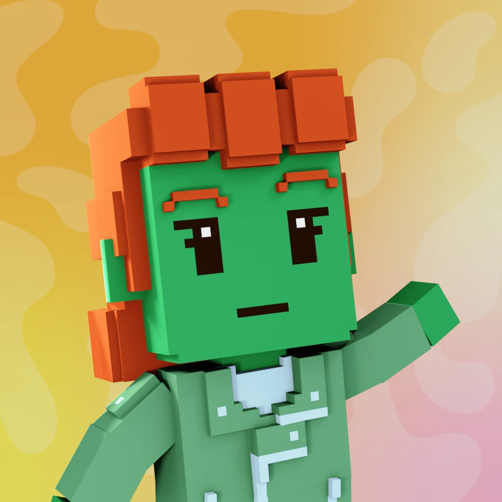 Pirate #6181 voxel render