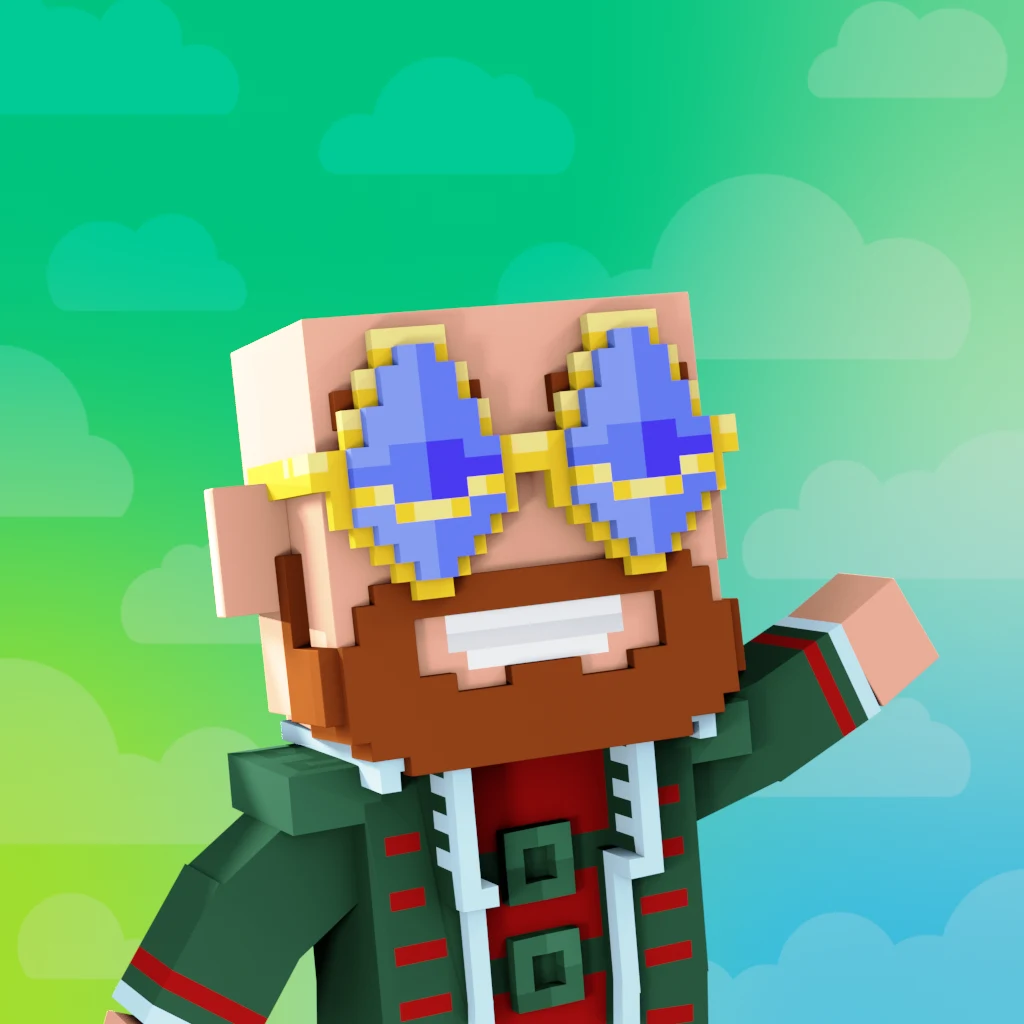 Pirate #6183 voxel render