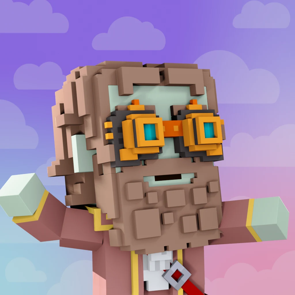 Pirate #6190 voxel render