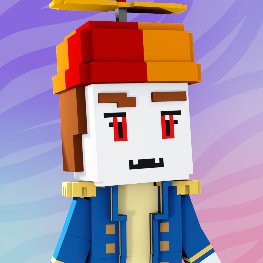 Pirate #6194 voxel render