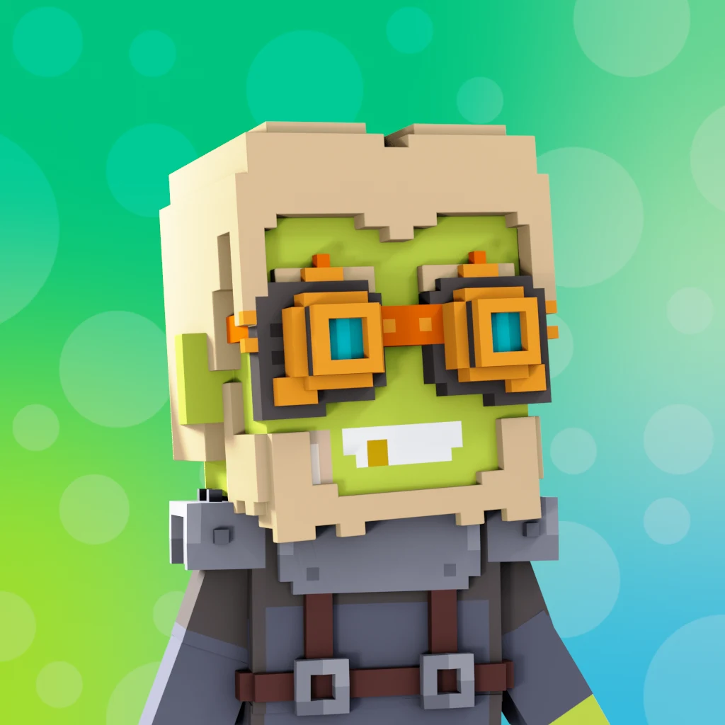 Pirate #6198 voxel render