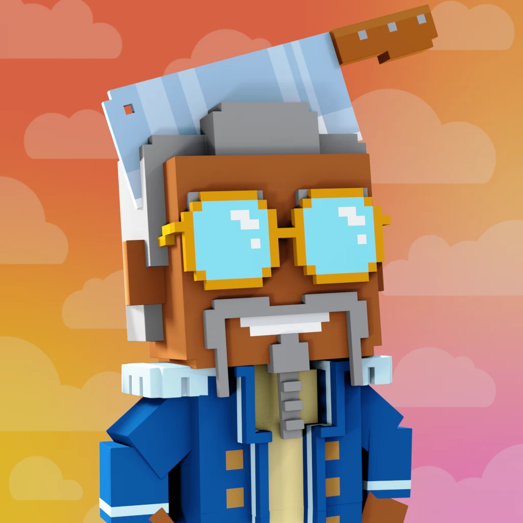 Pirate #6199 voxel render