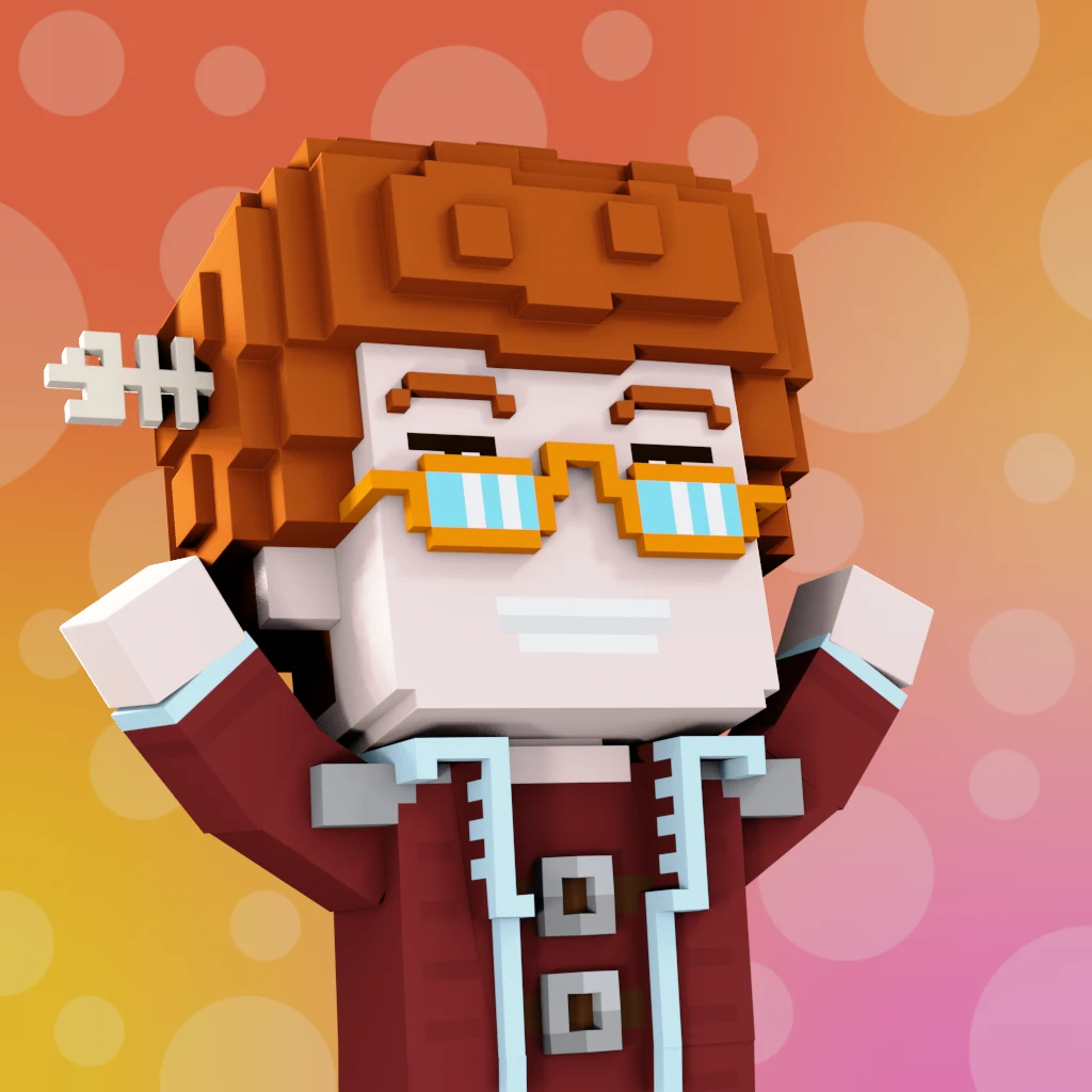 Pirate #6200 voxel render