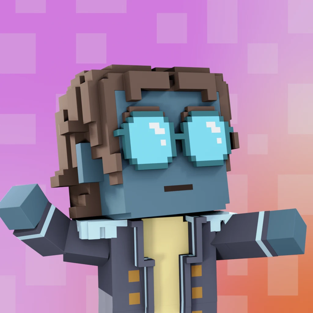 Pirate #6202 voxel render