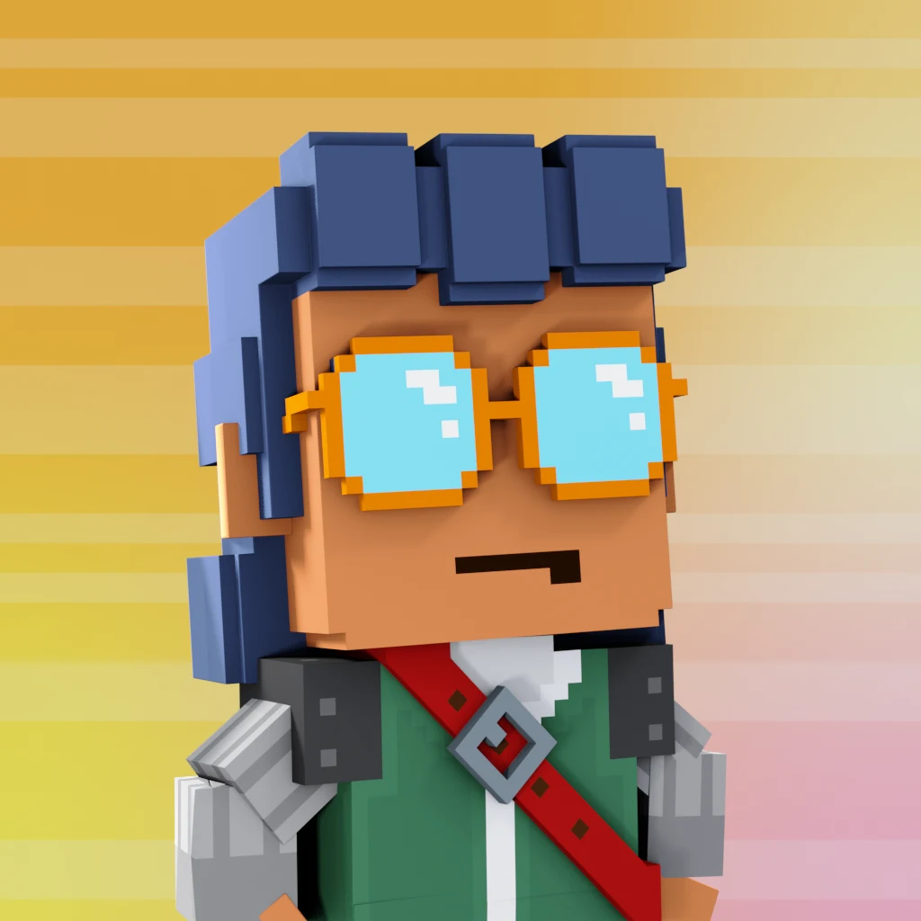 Pirate #6206 voxel render