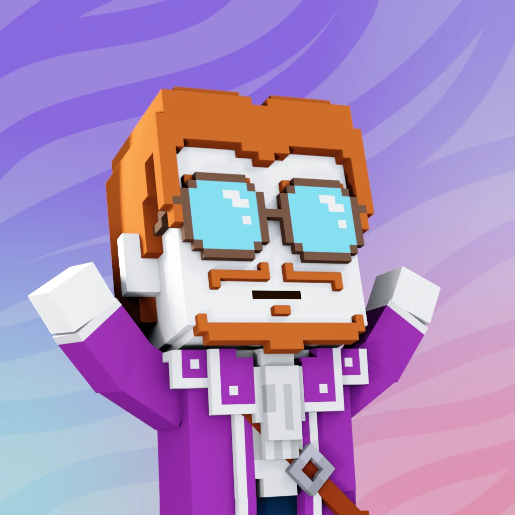 Pirate #6214 voxel render