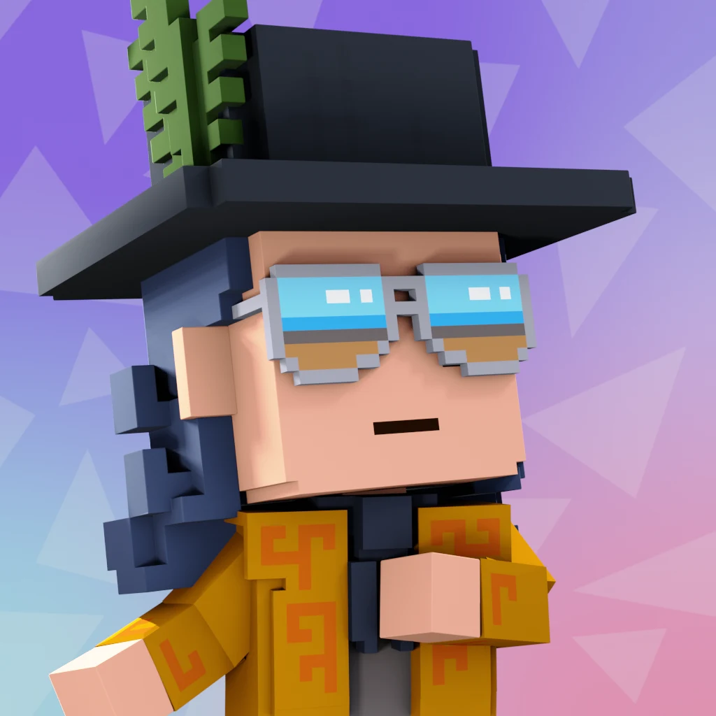 Pirate #6222 voxel render