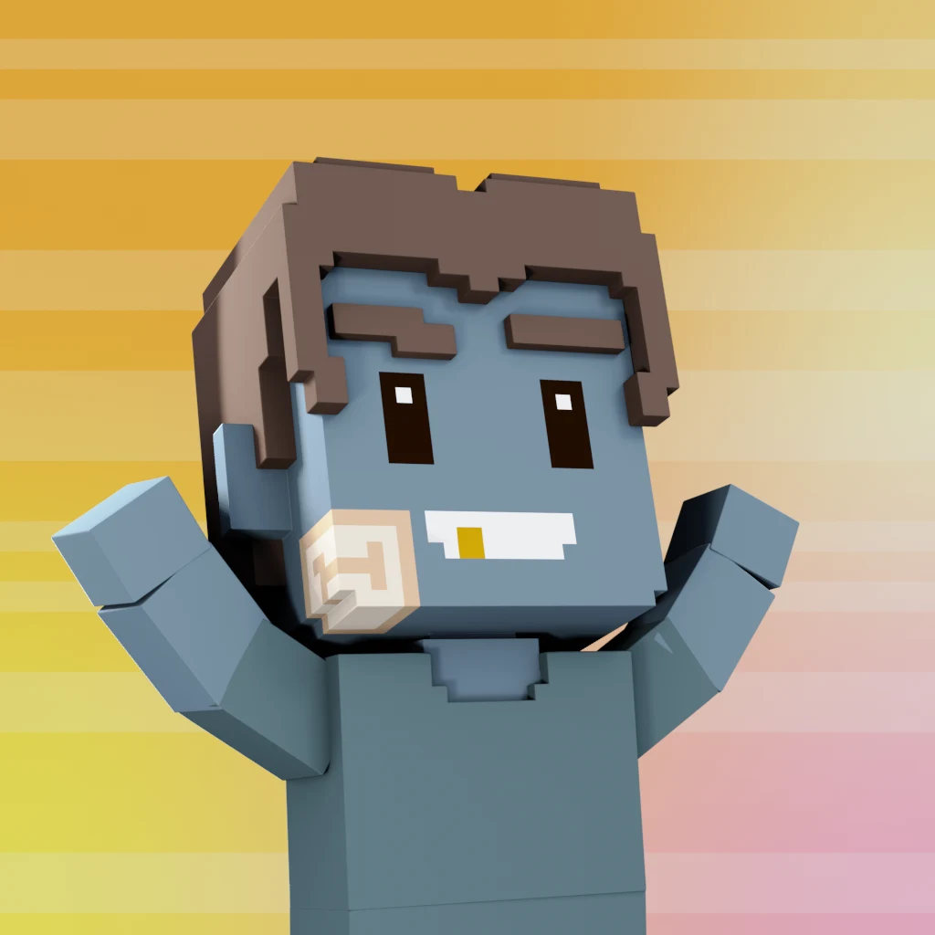 Pirate #6225 voxel render