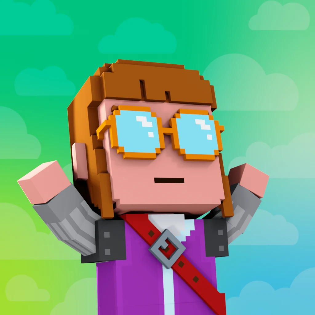 Pirate #6226 voxel render