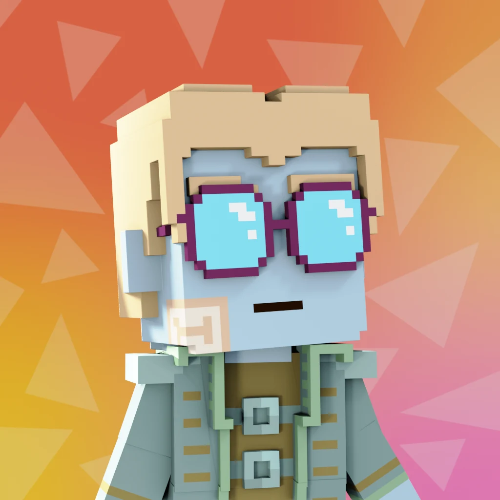 Pirate #6232 voxel render