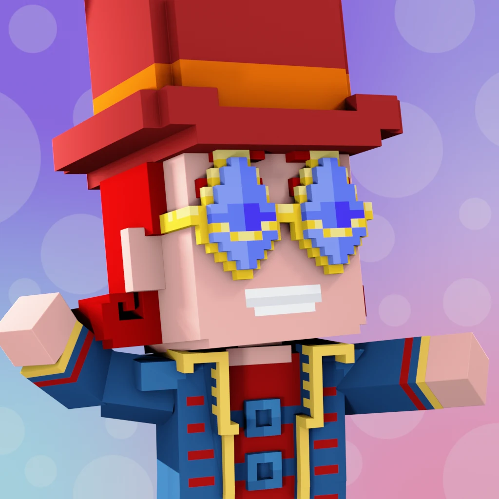 Pirate #6233 voxel render