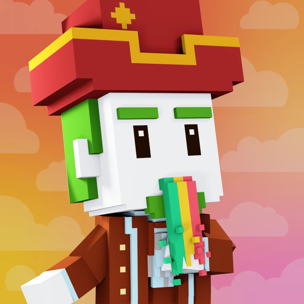 Pirate #6234 voxel render
