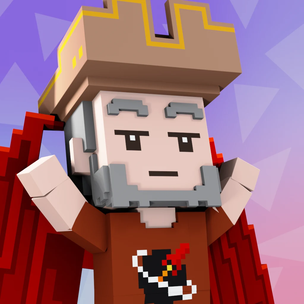 Pirate #6235 voxel render