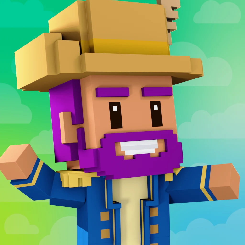 Pirate #6237 voxel render