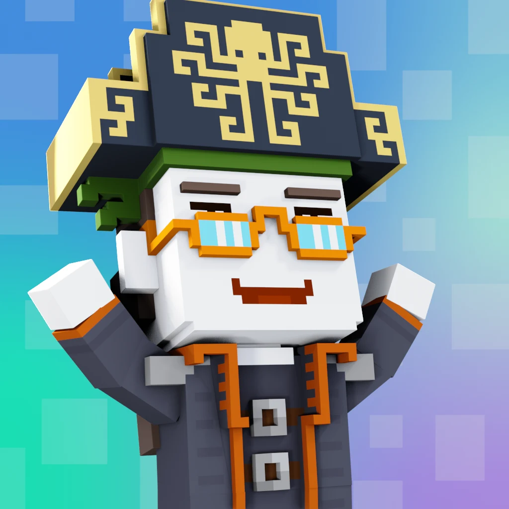 Pirate #6238 voxel render