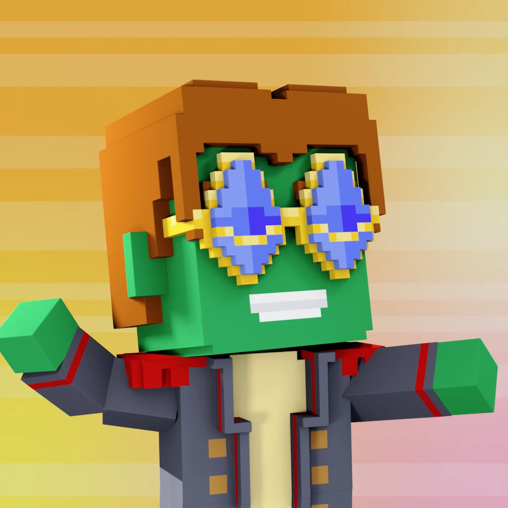 Pirate #6239 voxel render
