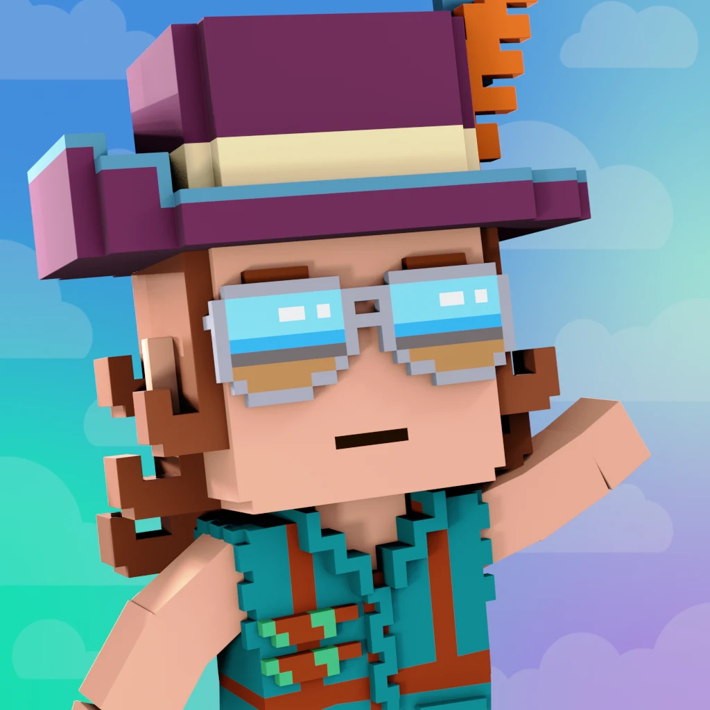 Pirate #624 voxel render