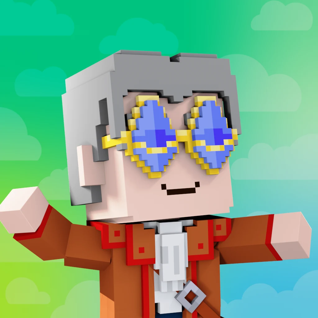 Pirate #6241 voxel render
