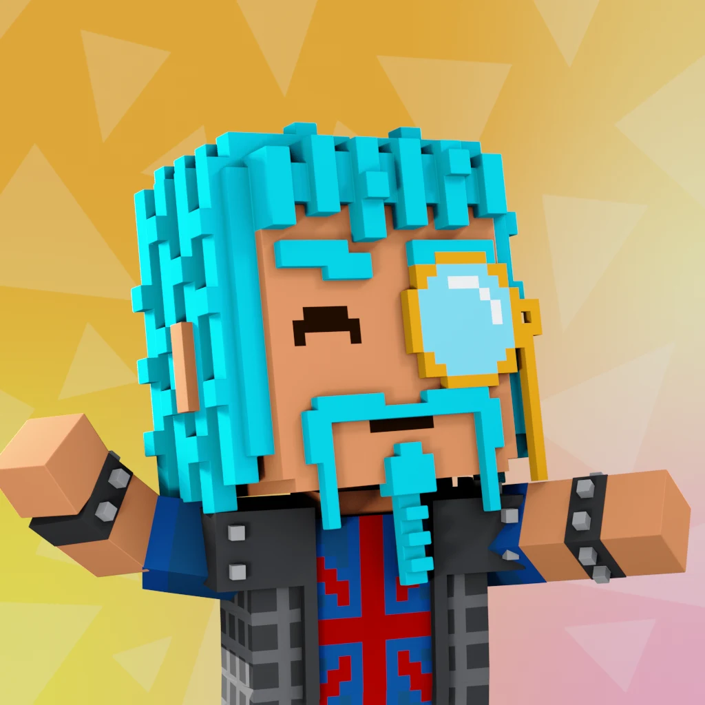 Pirate #6243 voxel render