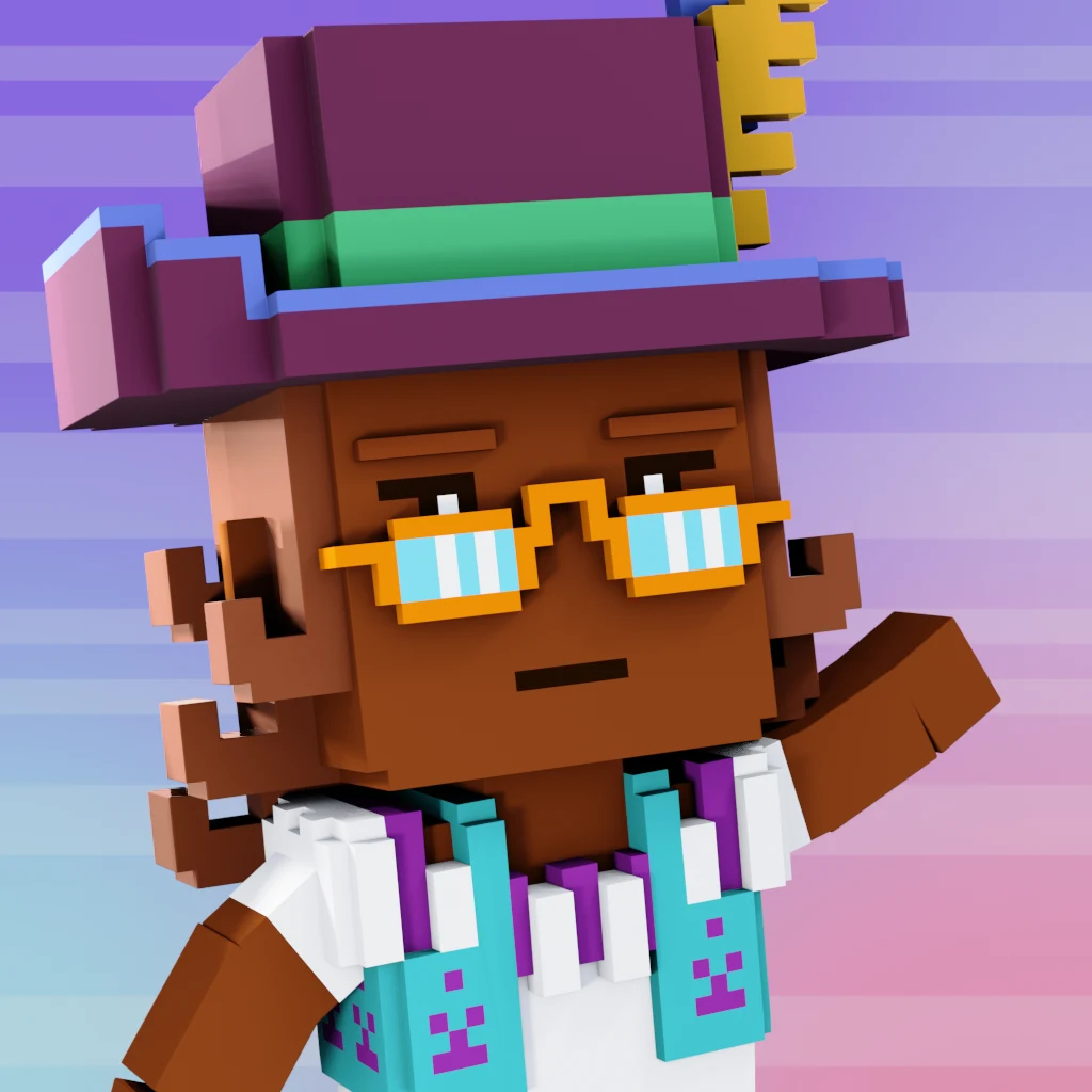Pirate #6245 voxel render