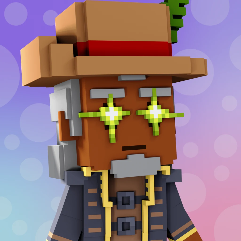 Pirate #6246 voxel render