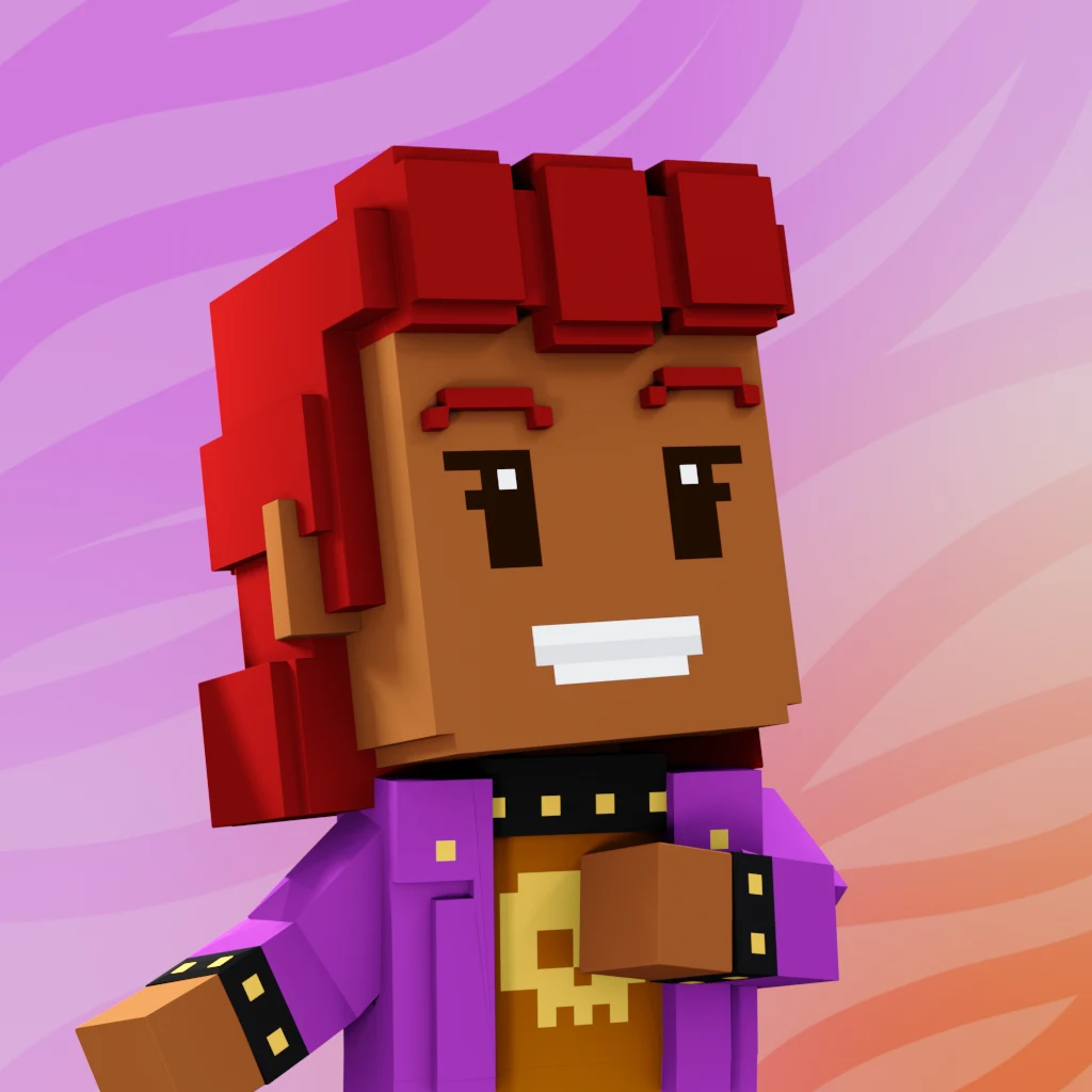 Pirate #6248 voxel render