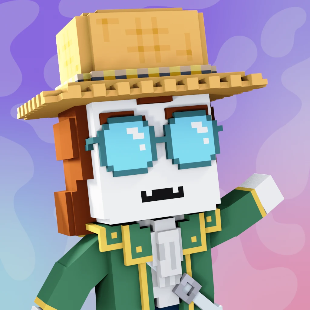 Pirate #6250 voxel render