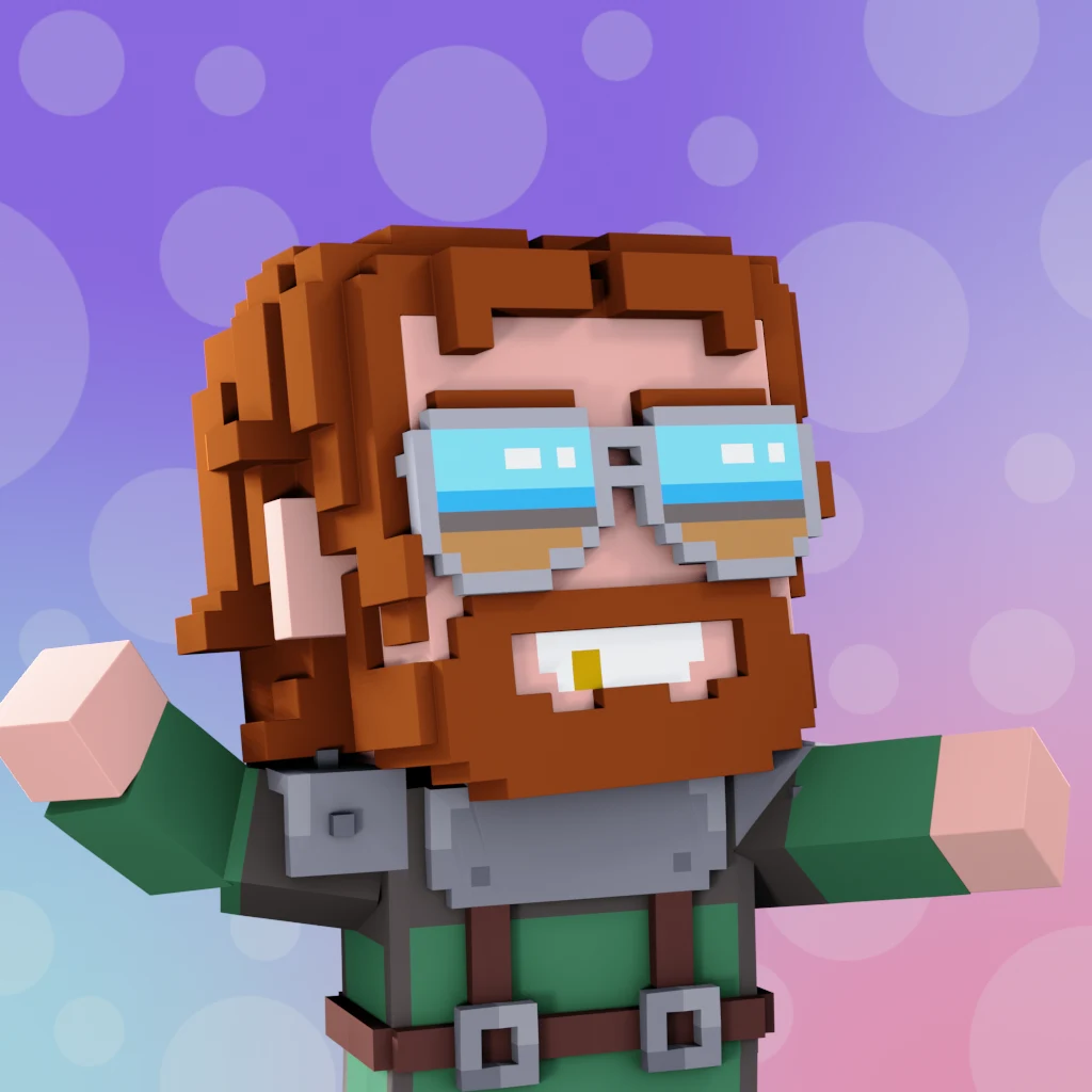 Pirate #6258 voxel render