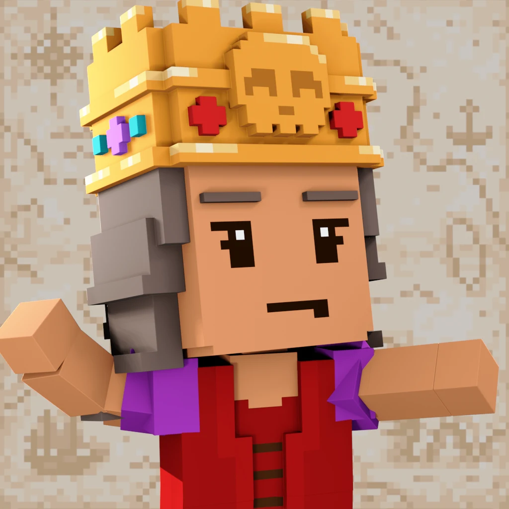 Pirate #6268 voxel render
