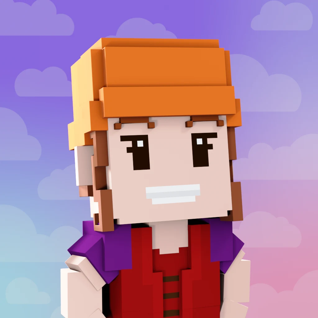 Pirate #6269 voxel render