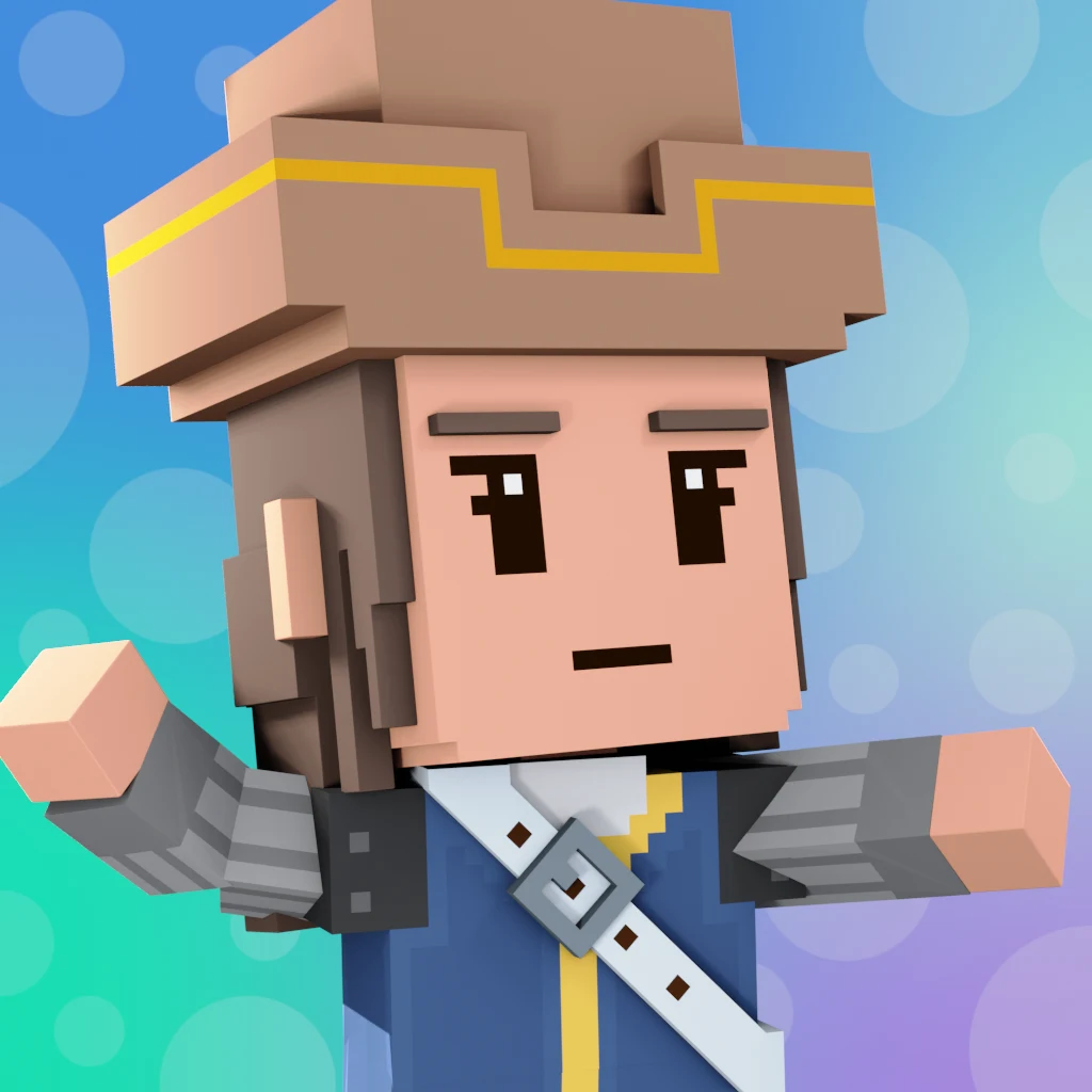 Pirate #6270 voxel render