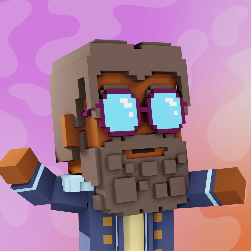 Pirate #6271 voxel render