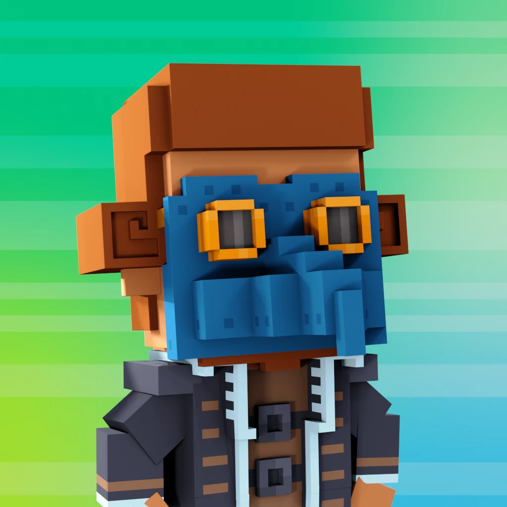 Pirate #6276 voxel render