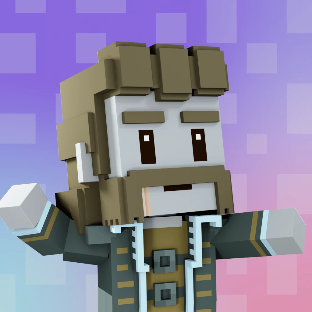 Pirate #6278 voxel render