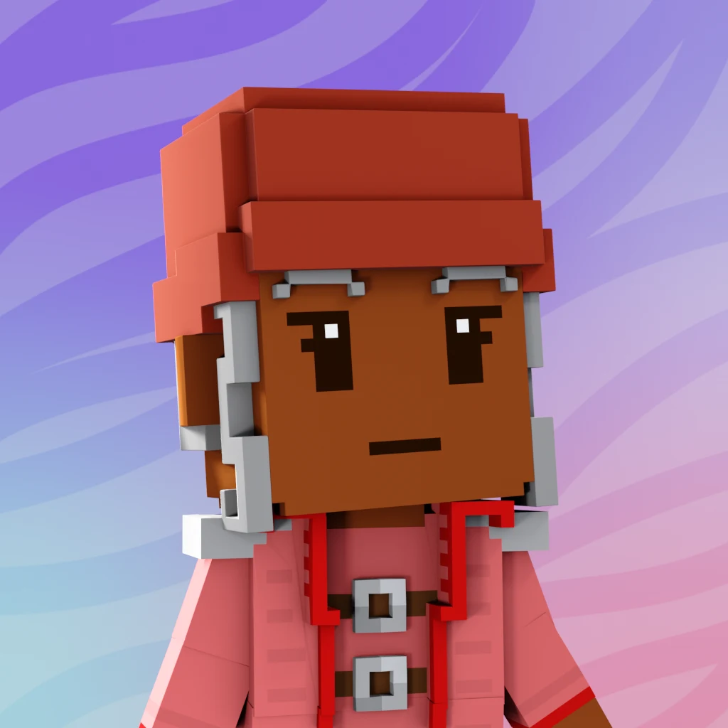 Pirate #6290 voxel render