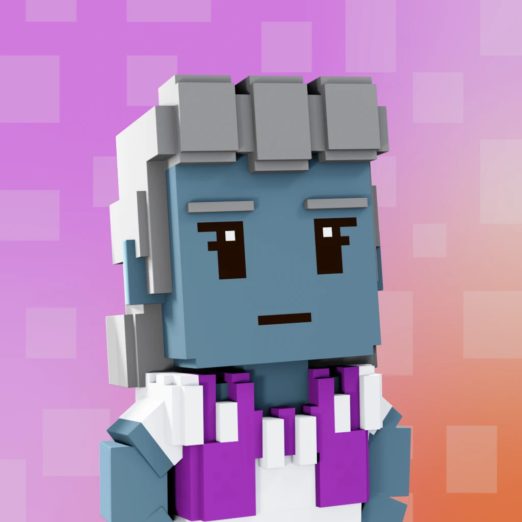 Pirate #6291 voxel render