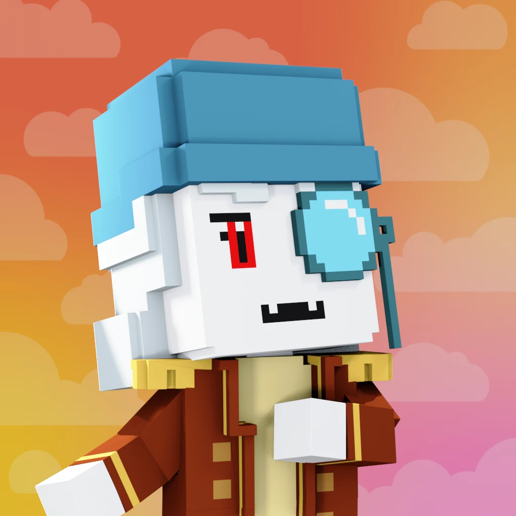 Pirate #6294 voxel render
