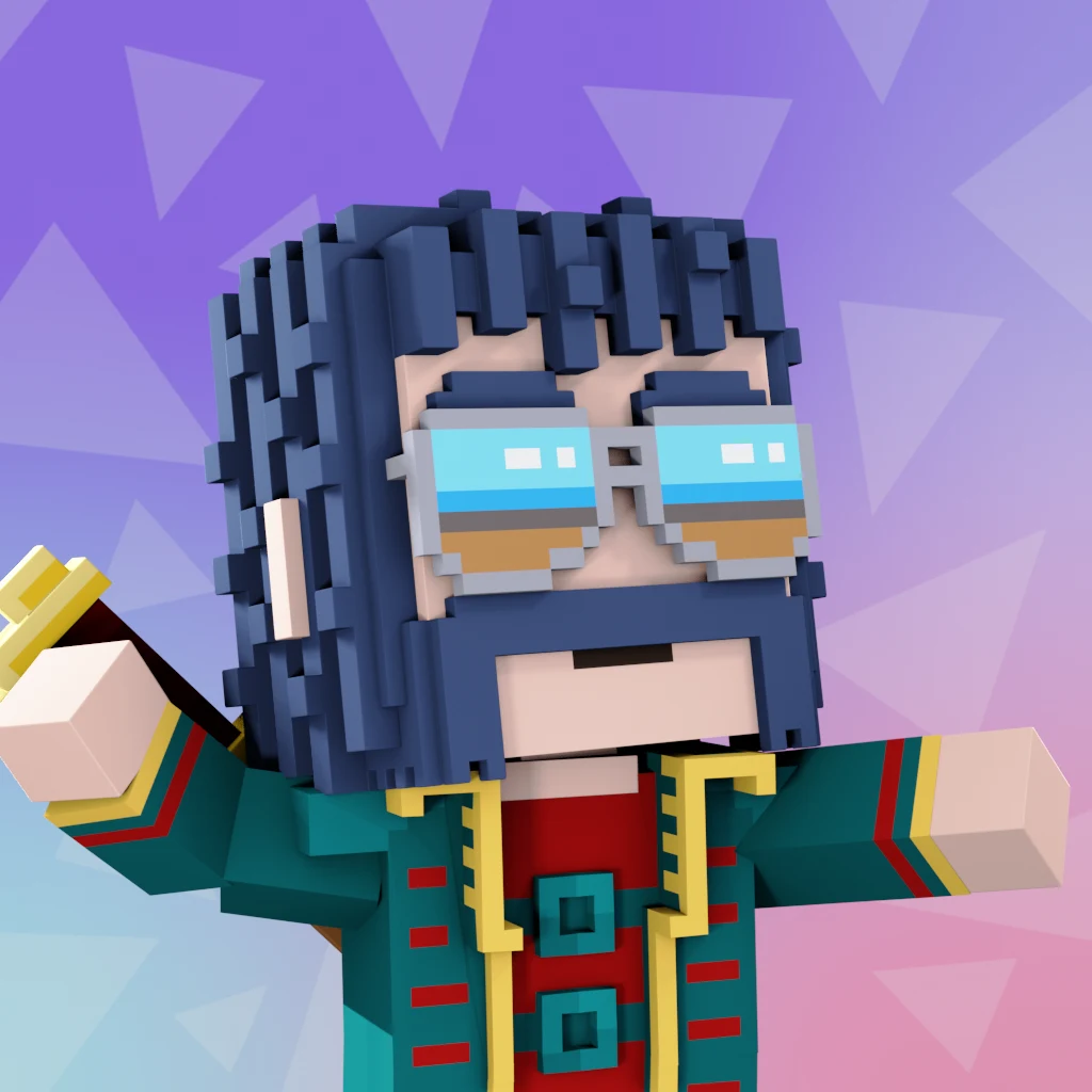 Pirate #6297 voxel render