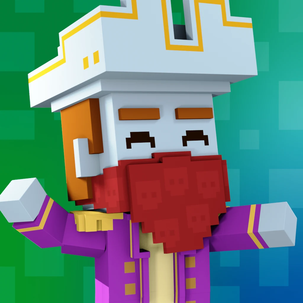 Pirate #6307 voxel render