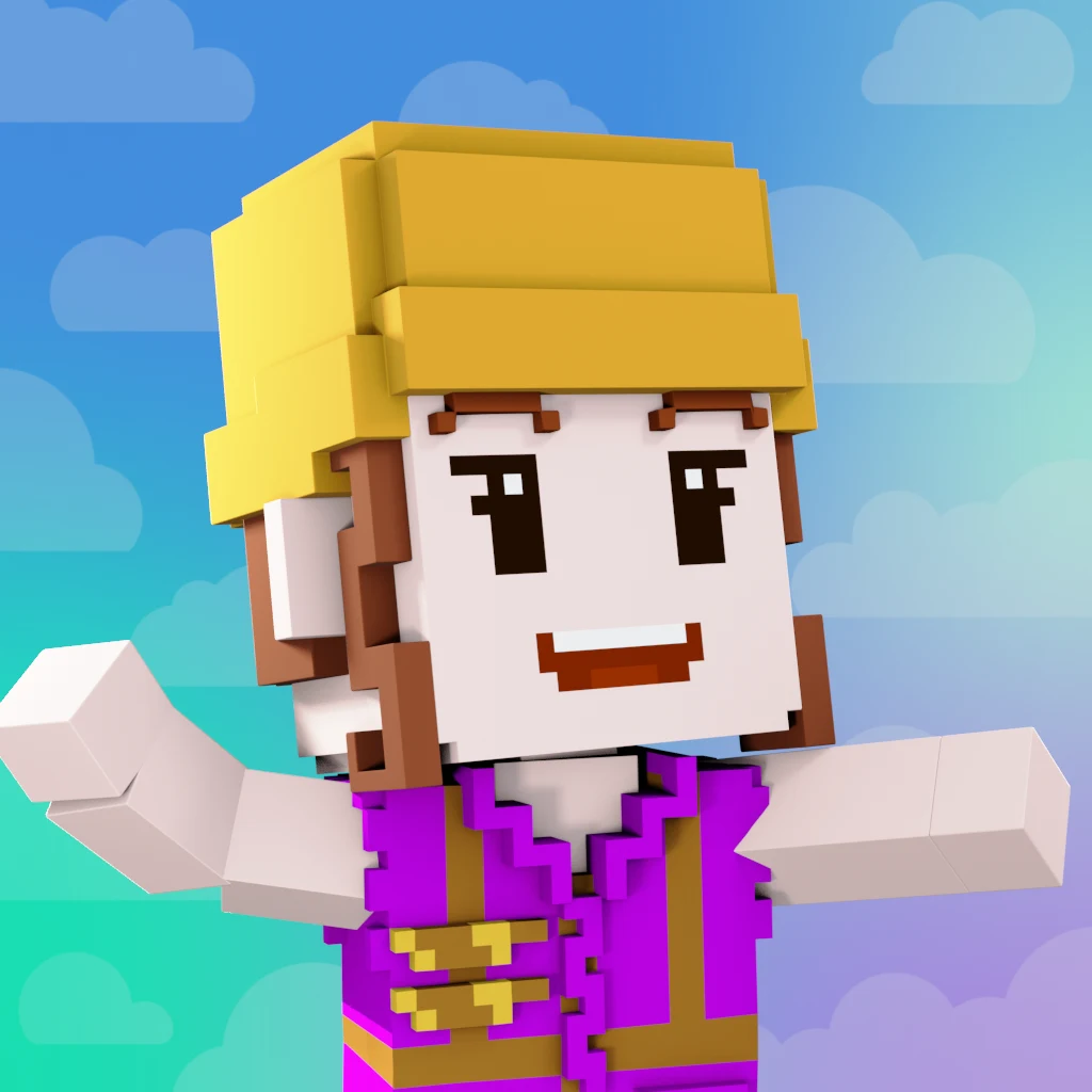 Pirate #6311 voxel render