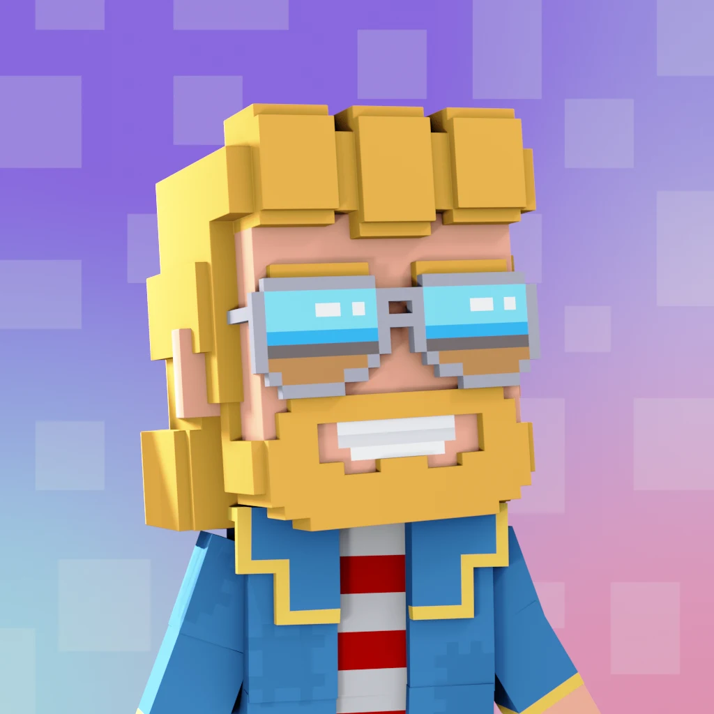 Pirate #6317 voxel render