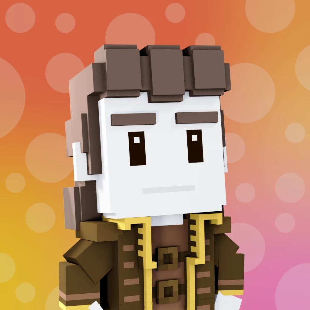 Pirate #6323 voxel render