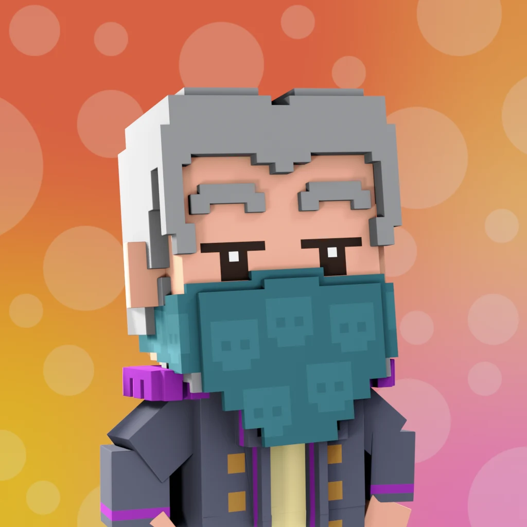 Pirate #6325 voxel render