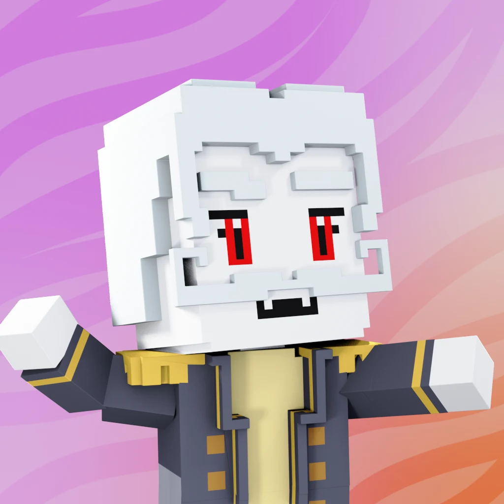 Pirate #6328 voxel render