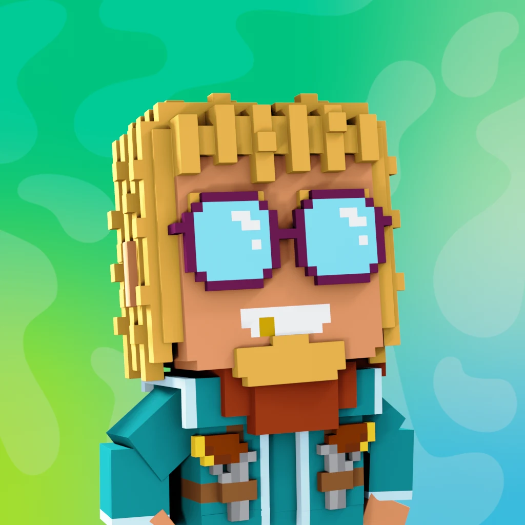 Pirate #6329 voxel render
